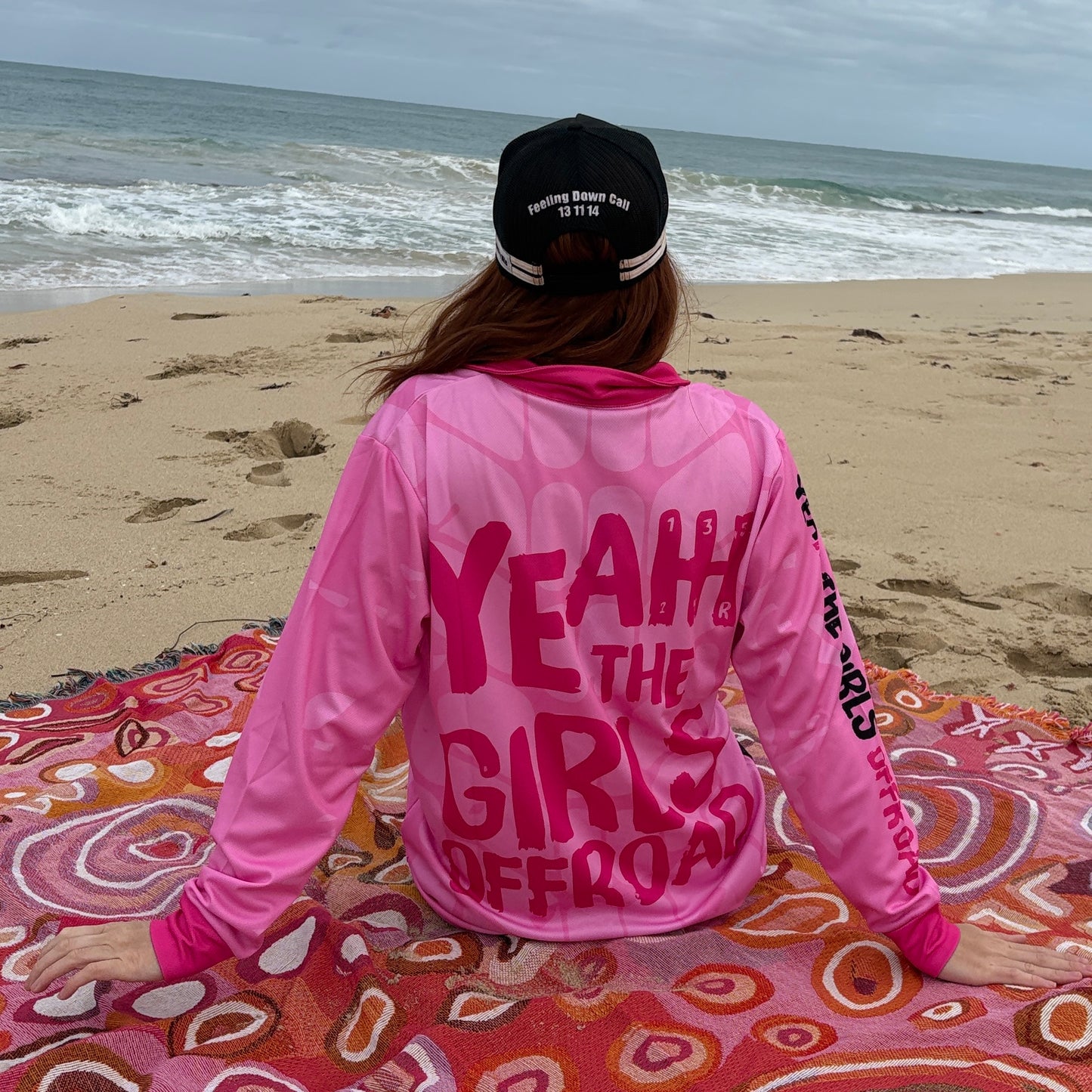 Pink Cowgirl Fishing Shirt