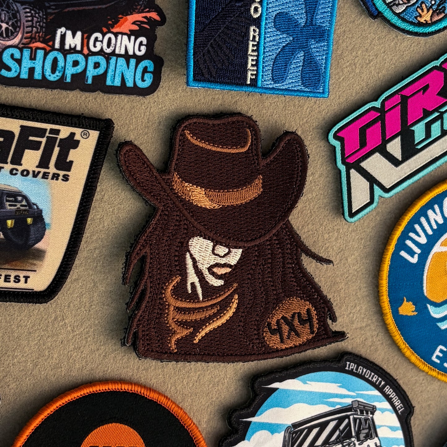 YTGO Cowgirl Patch