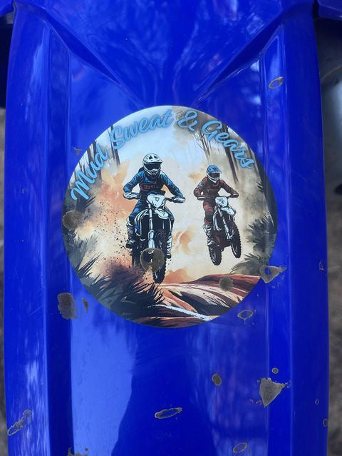 DIRT DIVAS - Circle stickers