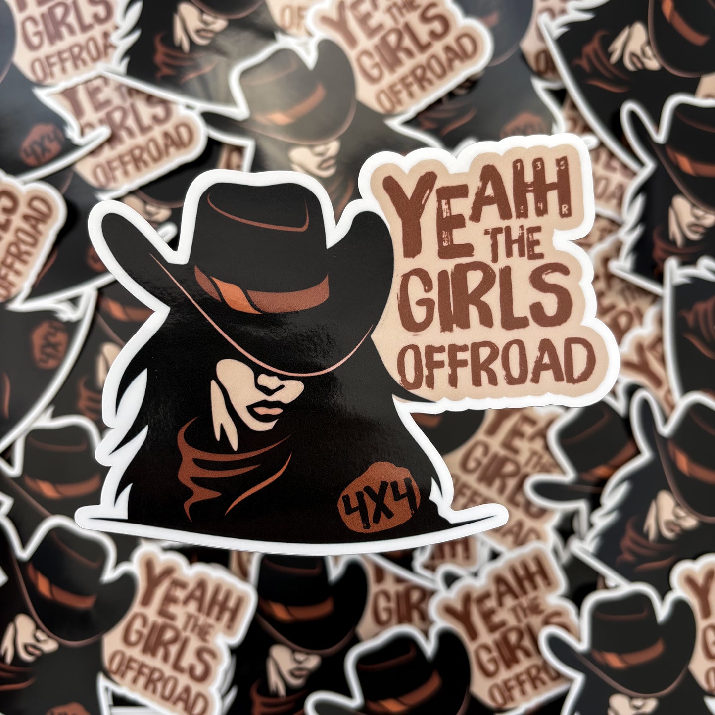 Cowgirl Beauty Sticker