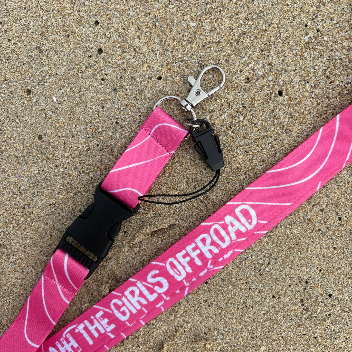 Pink Lanyard