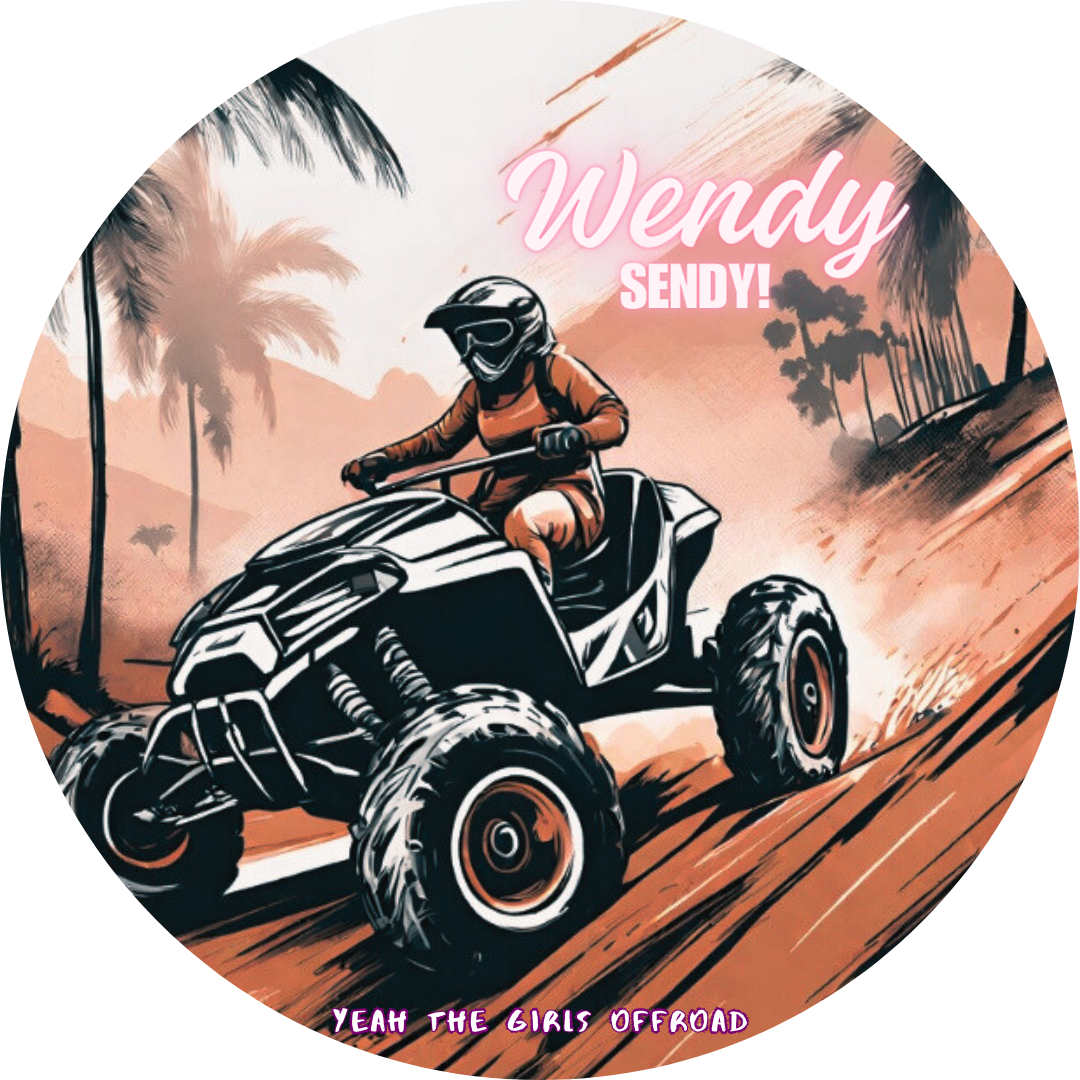 DIRT DIVAS - Circle stickers