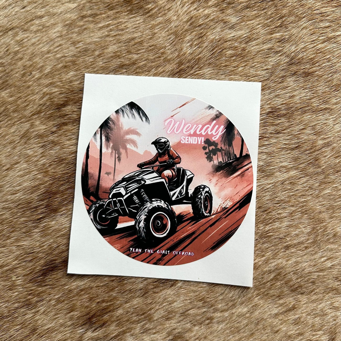 DIRT DIVAS - Circle stickers