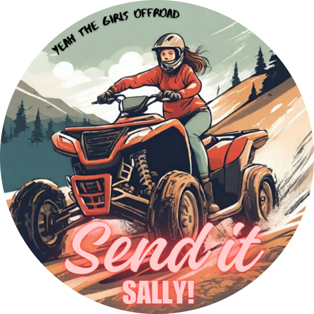 DIRT DIVAS - Circle stickers