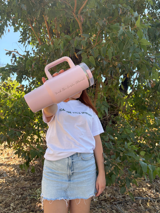 Pink 1.2L Tumbler Cup