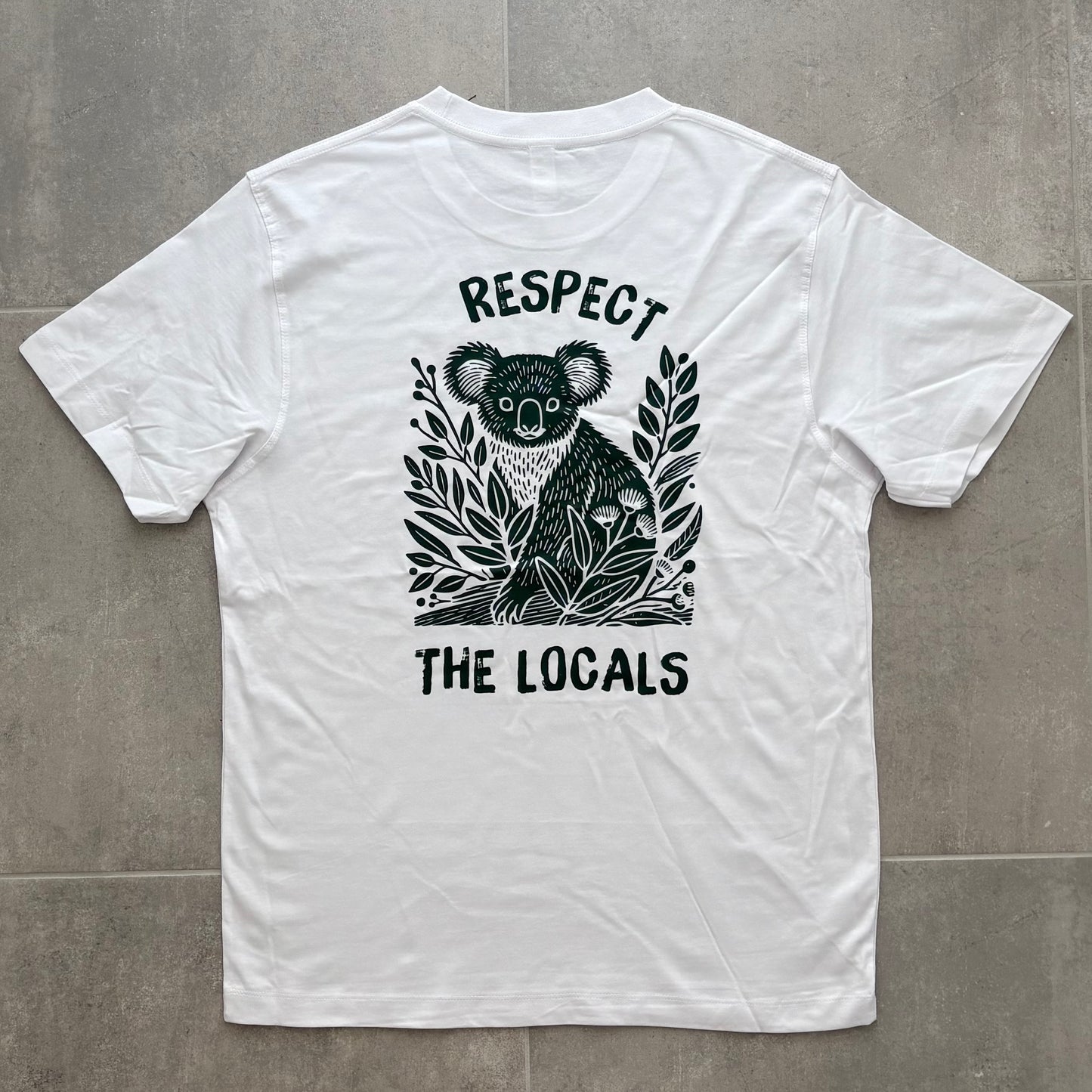 Respect The Locals T-shirt - Koala