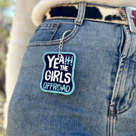 Yeah The Girls Offroad Keyring