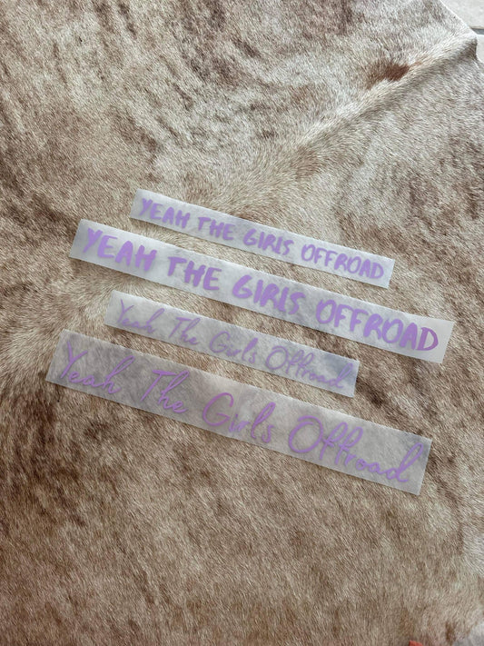 SALE - Purple banners