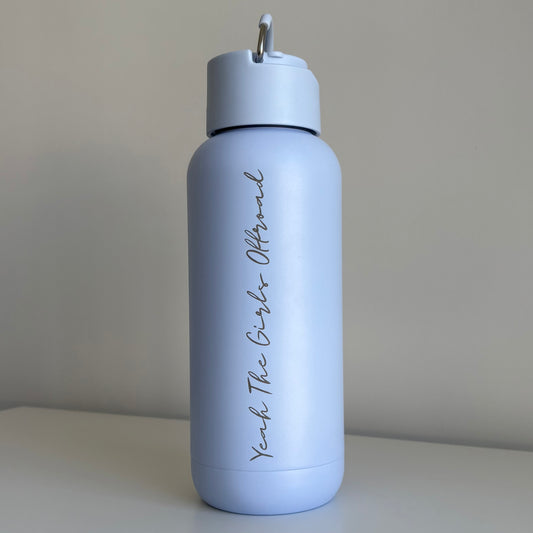 Blue 1L Drink Bottle