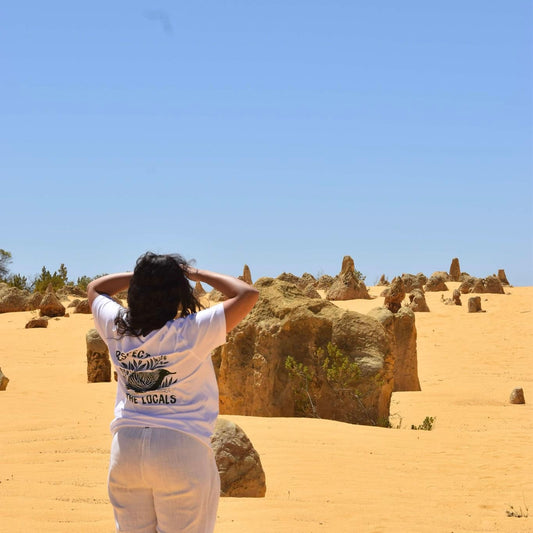 Respect The Locals T-shirt - Echidna
