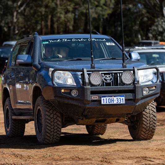 Her Majesty Banner - White