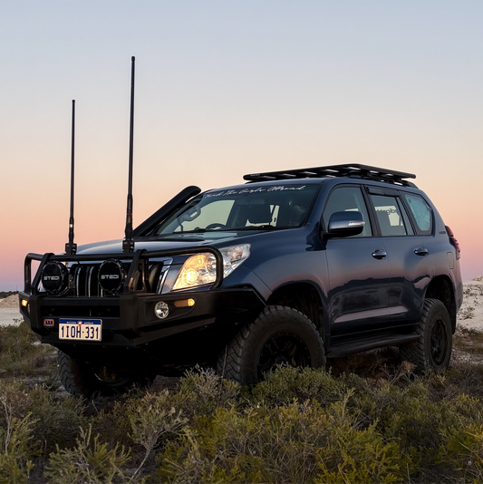 Her Majesty Banner - White
