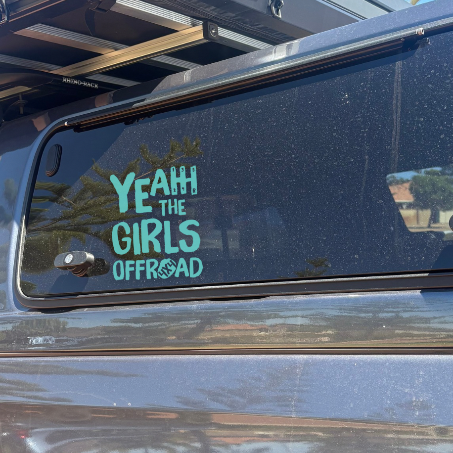 Yeah The Girls Offroad Decal