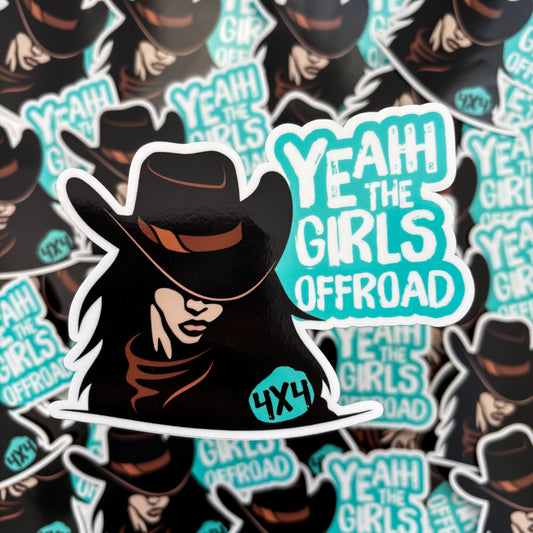 Cowgirl Beauty Sticker
