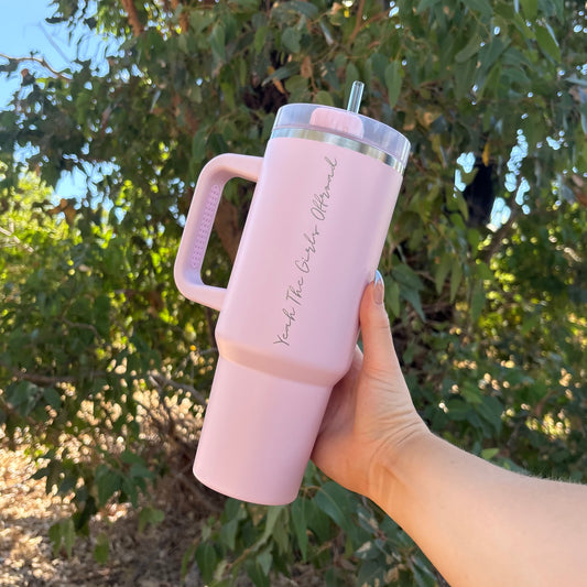 Pink 1.2L Tumbler Cup