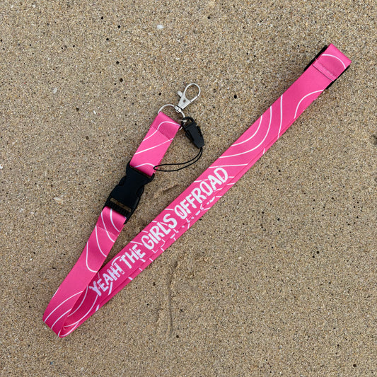 Pink Lanyard