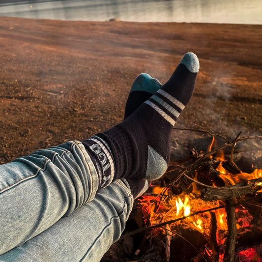 Navy Socks