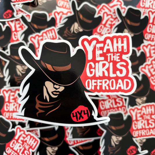 Cowgirl Beauty Sticker