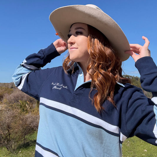 Navy Blue Rugby Jersey