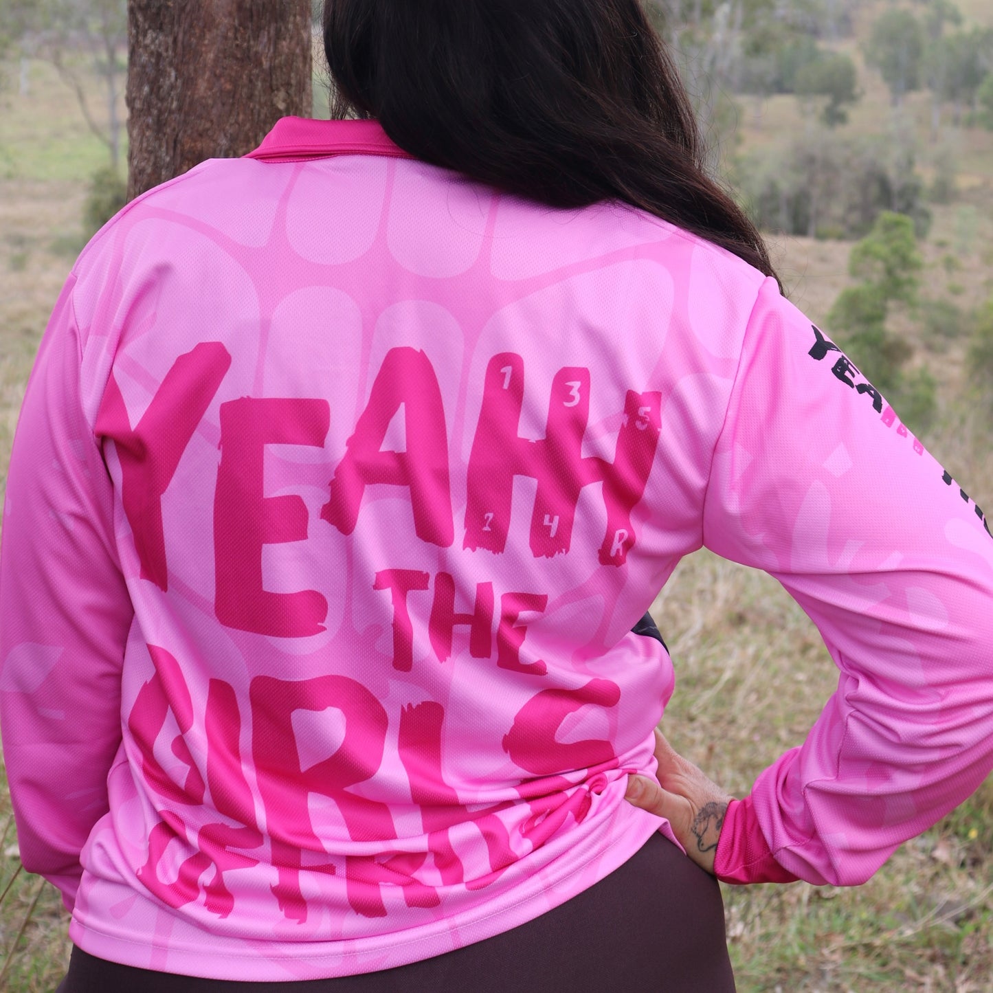 Pink Cowgirl Fishing Shirt