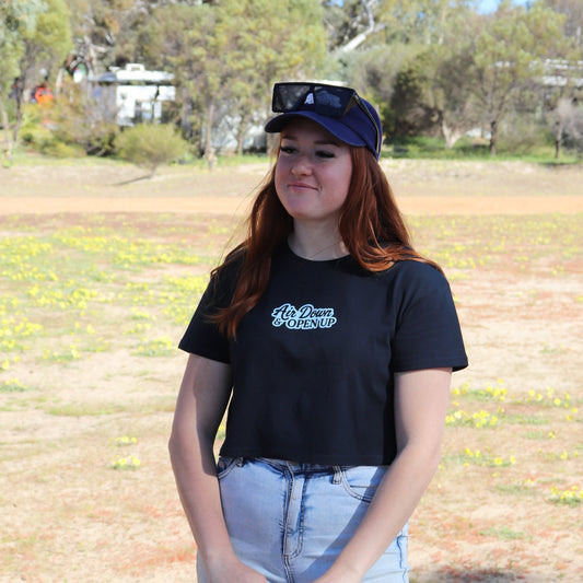 Air Down Navy Crop