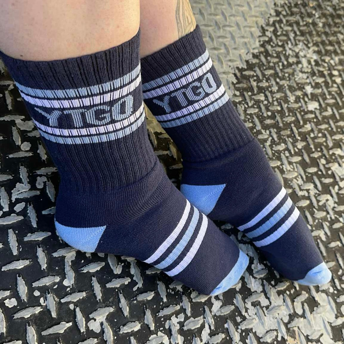 Navy Socks