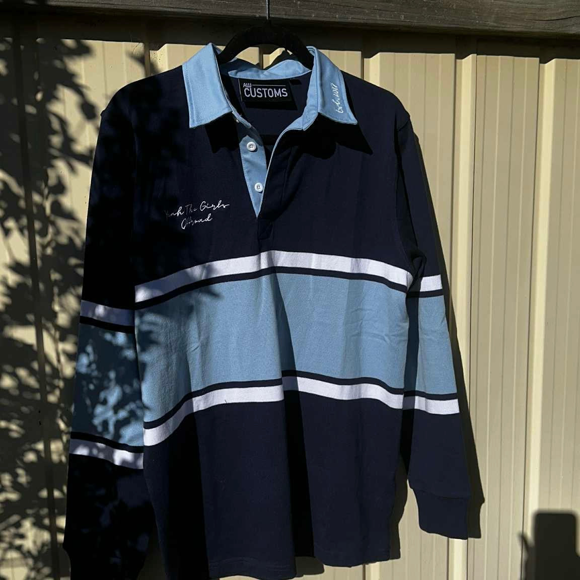Navy Blue Rugby Jersey