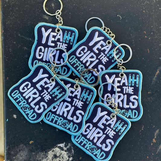 Yeah The Girls Offroad Keyring