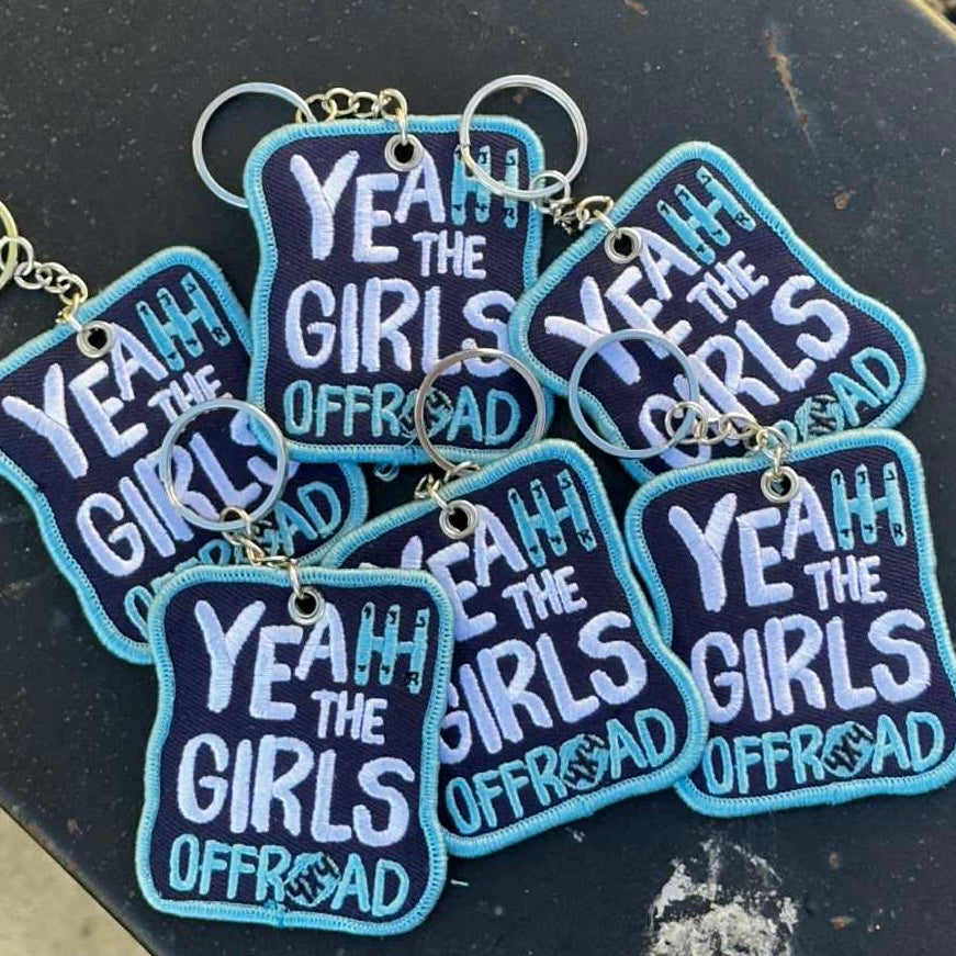 Yeah The Girls Offroad Keyring