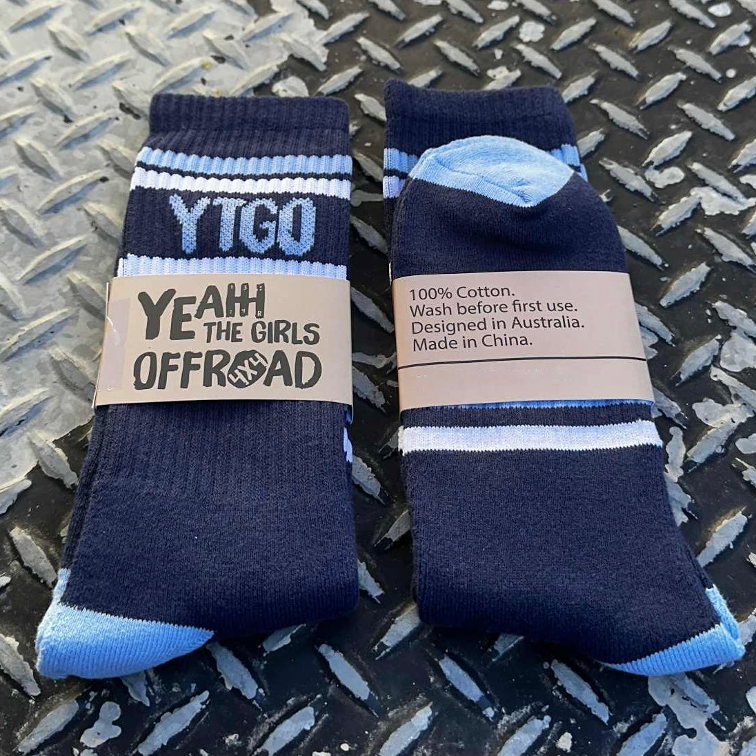 Navy Socks